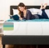 Full Size&nbsp;12in Medium-Plush Green Tea & Bamboo Charcoal Gel Memory Foam Mattress, Appears New
