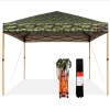 One-Person Setup Instant Pop Up Canopy w/ Wheeled Bag - 10x10ft, Appears New