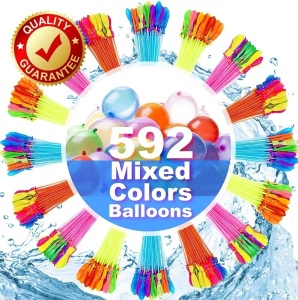 Magic Balloons Quick Fill 592 Water Balloons 16 Bunches - Appears New