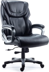 Denaly Big & Tall Bonded Leather Manager Chair