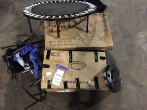 Pallet of Fitness Trampolines 