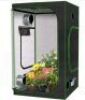 KingSo 2-In-1 Grow Tent 4'x4' Indoor Plant Growing Tents With 600D Waterproof Canvas, 3 High-Reflective Mylar Spaces For Propagation And Flower 48"x48"x80"