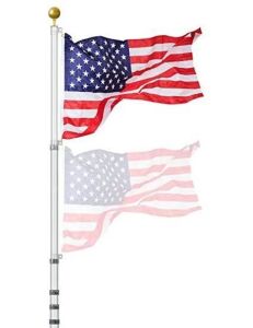 30' Telescopic Flag Pole