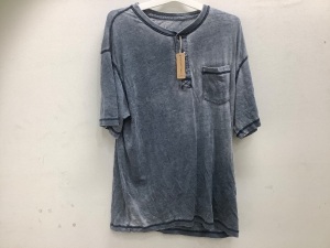 Vintage Wash Pocket Tee, Size L