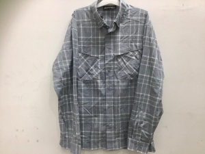 Mens Button Down Heatgear Shirt, Size L