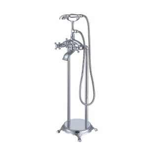 Freestanding 3-Handle Bathtub Faucet