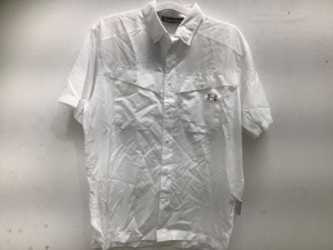 Under Armour, Men's Medium, Loose Button Up W/ Heatgear