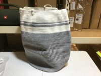 Woven Laundry Hamper - E-Comm Return,&nbsp;Appears New&nbsp;