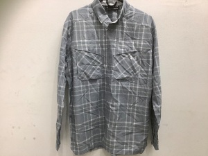 Under Armour, Men's  Medium, Loose Button Up Plaid Shirt