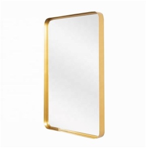 Mayco Bathroom Decorative Cosmetic Mirror Abstract Rose Gold Antique Framed Wall Mirror