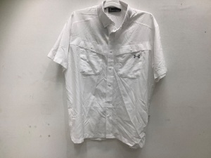 Under Armour, Men's Large, Short Sleeve Button Up Shirt w/ Heatgear