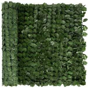 Outdoor Faux Ivy Privacy Screen Fence, 94X39IN