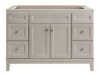 Calhoun 48-in Cloud Gray Bathroom Vanity Cabinet (DAMAGED)