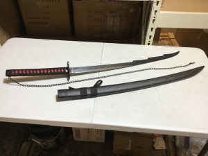 3' Sword with 25" Blade - Appears New