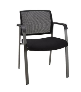 Esler Fabric Seat  / Mesh Back Guest Chair