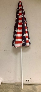 American Flag Patio Umbrella