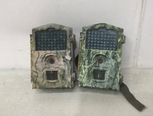 Lot of (2) Trail Cameras