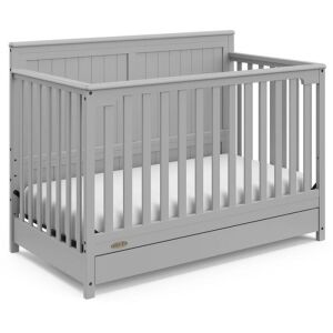 4-in-1 Convertible Crib with Drawer