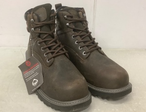 Mens Waterproof Work Boots, Size 13M