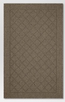 2'6"&times;3'10" Diamond Clarkson Washable Tufted And HookedAccent Rug Tan - Threshold, Like New, retail - $30