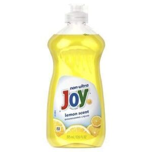 Lot of (12) Joy 12.6oz Lemon Scent Dishwashing Soap Bottles