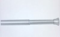 Umbra 244923-410-REM Chroma Tension Rod - AdjustableTension Curtain Rod for Curtains and Sheer Curtains, 36 to 54Inches, Nickel, Like New, Retail - $18.71