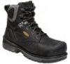 KEEN Philadelphia Carbon-Fiber Toe Waterproof Work Boots for Men - Black/Steel Grey - 10.5W, Appears New
