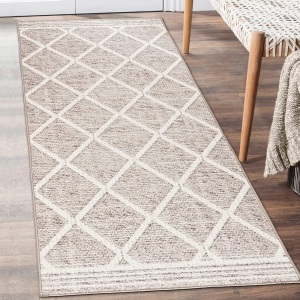 Stain Resistant Machine Washable Rug, 2'6"x6'