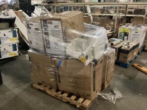 Pallet of Uninspected Toilets - May Be Incomplete or Broken