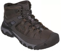 KEEN Targhee III Mid Waterproof Hiking Boots for Men - Magnet/Black - 10M, E-Commerce Return.