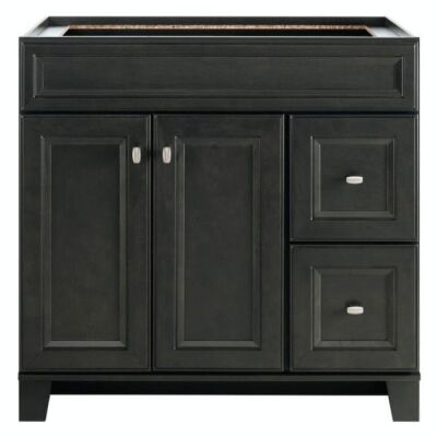 Diamond NOW Goslin 30-in Storm Gray Bathroom Vanity Cabinet