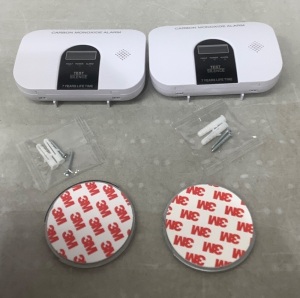 Carbon Monoxide Alarms, Set of 2