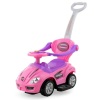 3-in-1 Kids Push Car w/ Handle and Horn, Pink, Appears New