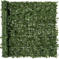 Outdoor Faux Ivy Privacy Screen Fence, 94x59in, Appears New/Damaged Box