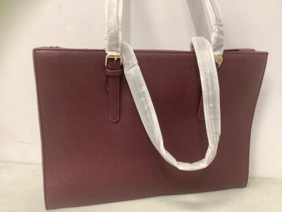 Women's Laptop Bag, Burgundy