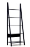 kieragrace Providence Miller&nbsp;Floor Shelf - Black, 71", Like New, Retail - $85