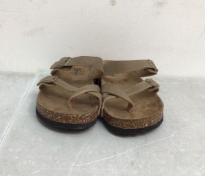 Womens Open-Toe Sandals, Size 9