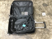 Pair of Purple Suitcases
