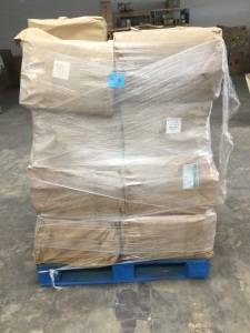 Pallet of Brown Paper Bags