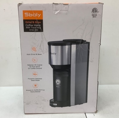 Grind & Brew Coffee Maker w/ Travel Mug