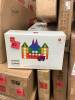 110 Piece Rainbow Magnetic Building Tiles