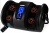 Reflexology Shiatsu Foot Massager w/ High-Intensity Rollers, Remote Control, Satin Black, Powers On, Appears New