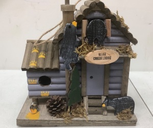 Bear Creek Lodge Birdhouse