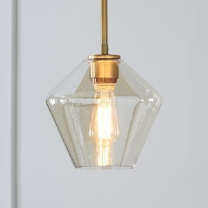 West Elm,Build Your Own - Sculptural Glass Pendant, Like New, Retail - $139