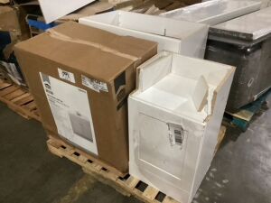 Pallet of Salvage Vanities - Items May Be Incomplete or Broken