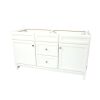 Diamond NOW Calhoun 60-in White Bathroom Vanity Cabinet