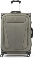 Travelpro Maxlite 5-Softside Expandable Spinner Wheel Luggage, Slate Green, Checked-Medium 25-Inch - Appears New&nbsp;