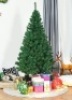 6Ft Artificial PVC Christmas Tree W/Stand Holiday Season Indoor Outdoor Green, Appears New