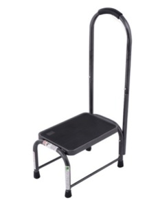 Non-Slip Handy Support Step Stool w/ Handle 330 Lbs Load Capacity, Appears New/Damaged Box