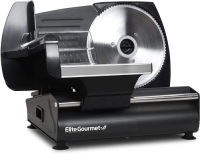 Elite Gourmet Ultimate Precision Electric Deli Food Meat Slicer Removable Stainless Steel Blade, Adjustable Thickness, 7.5&rdquo;, Black - E-Comm Return, Unknown Condition&nbsp;